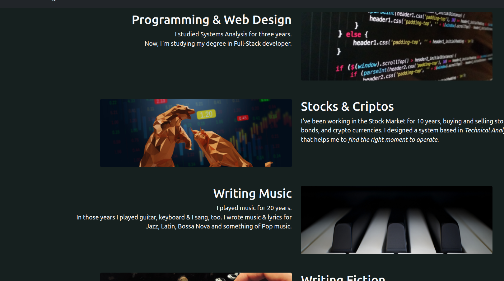 Portafolio Ricardo Rodriguez